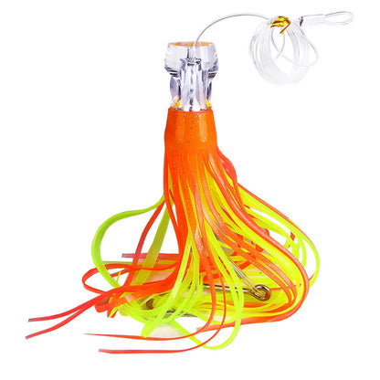 Survival Now™ Resin Head Octopus Soft Skirt Lure