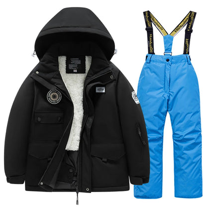 Children’s Ski Suit Set – Waterproof, Insulated Winter Gear for Boys and Girls