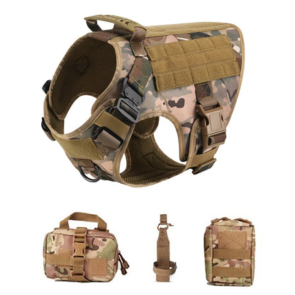 Survival Now™ K9 Tactical Military Vest & Leash Set