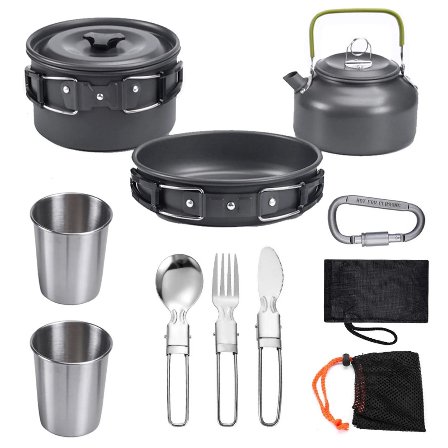 Survival Now™ Camping Cookware Kit