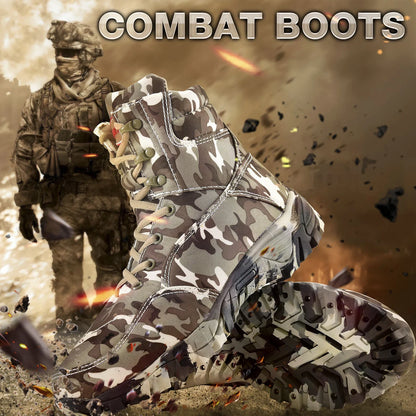 Survival Now™ Men’s Tactical Outdoor Hiking Boots