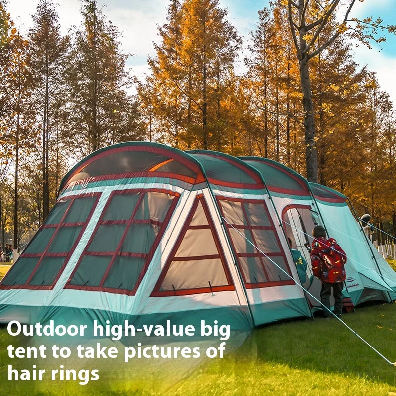 Survival Now™ Deluxe 12-Person Outdoor Tent