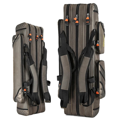 Non-Foldable Large Fishing Rod Bag, 2-4 Layers, 80-130cm