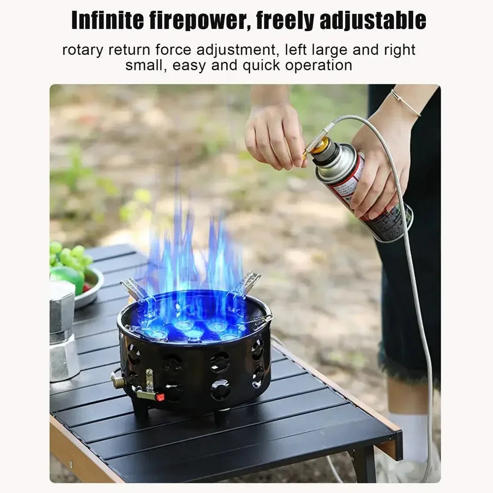 Survival Now™ 19800W 7-Core Camping Stove