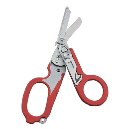 6-in-1 Foldable Emergency Medical Scissors