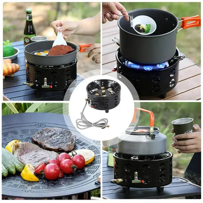 Survival Now™ 19800W 7-Core Camping Stove