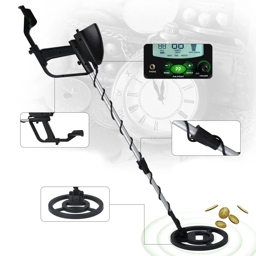 MD-4090 Underground Metal Detector - Precision Meets Adventure