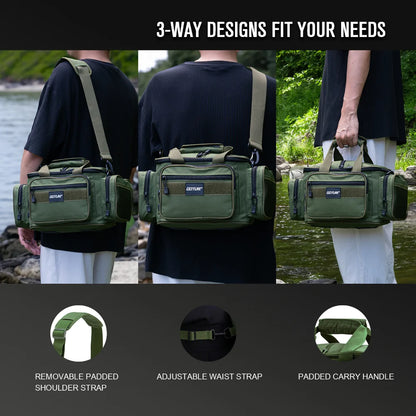 Survival Now™ Shoulder Crossbody Fishing Bag