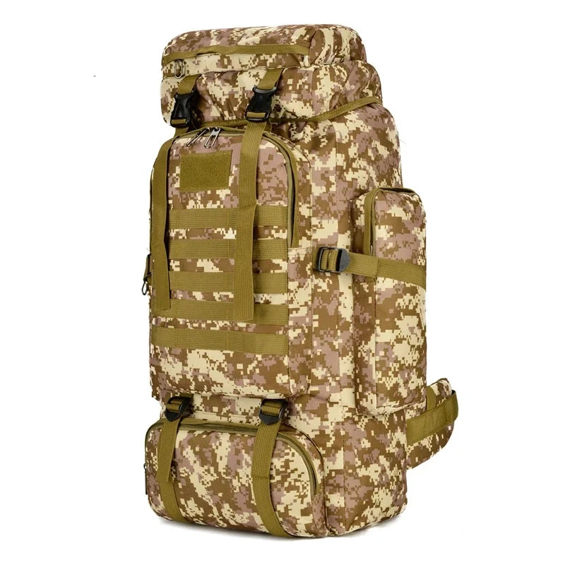 80L/100L Mountaineering Tactical Backpack – Built for Adventure, Designed for Extreme Performance