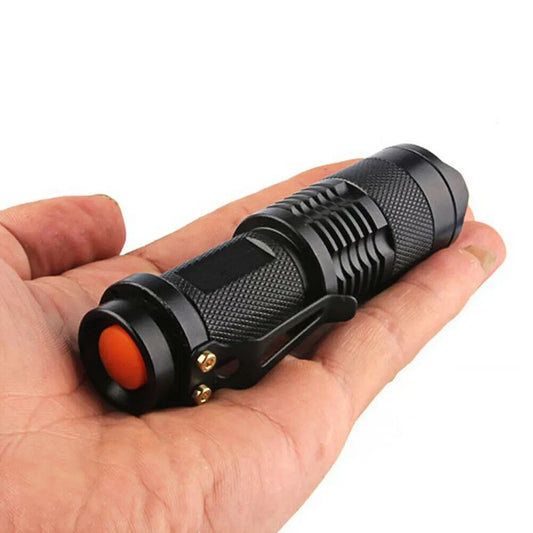 Waterproof Tactical Flashlight – Ultra Bright, Zoomable LED Torch