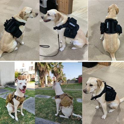 Survival Now™ K9 Tactical Military Vest & Leash Set