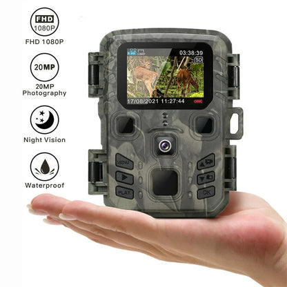 Outdoor Mini Trail Camera – HD, Night Vision & Waterproof