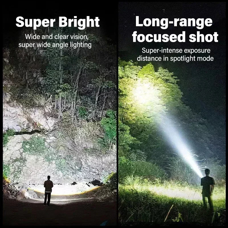 Survival Now™ LED Flashlights 5000LM Ultra Bright Tactical Light