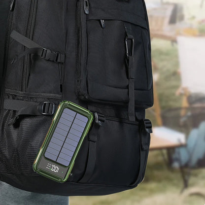 Survival Now™ 30,000mAh Large-Capacity Solar Power Bank