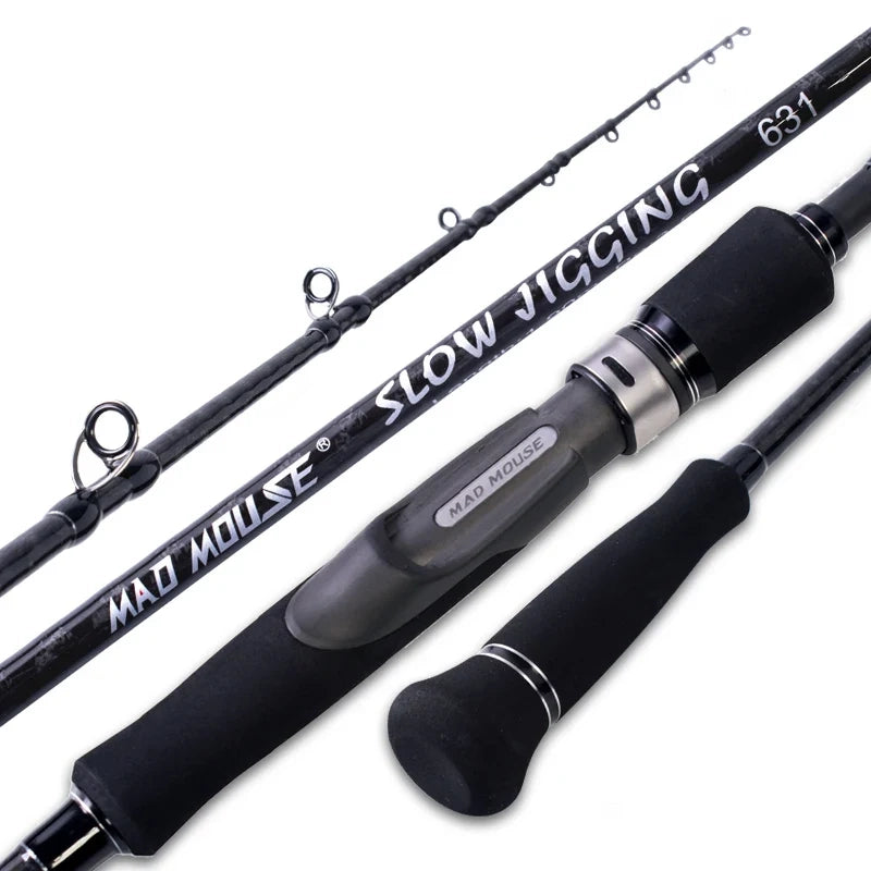 Jigging Rod 6'3", PE 4-6, 15kg Drag, 80-350G Jig Rating