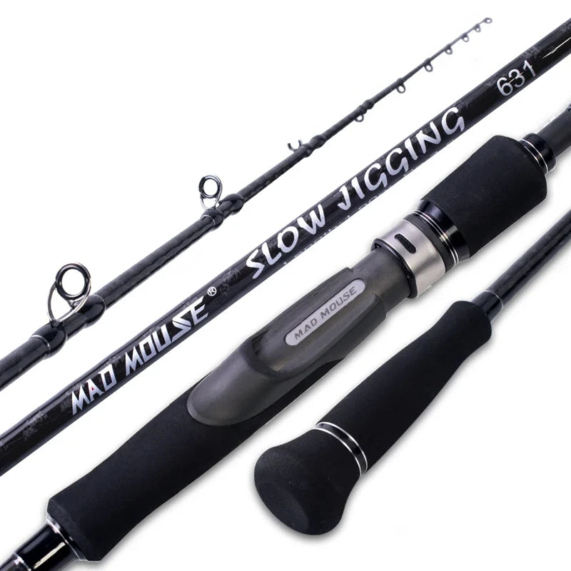 Jigging Rod 6'3", PE 4-6, 15kg Drag, 80-350G Jig Rating