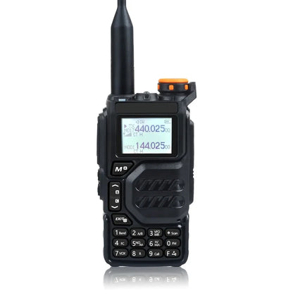 UV-K5 Dual Band Walkie Talkie with 50-600MHz RX | Long-Range Communication