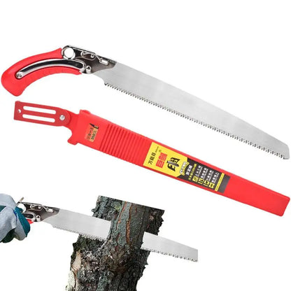 Survival Now™ Steel Hand Saw With Sheath