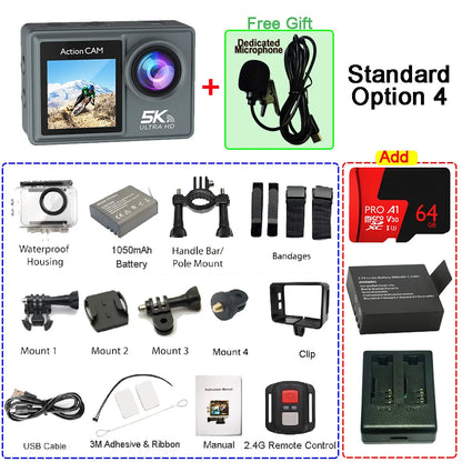 Survival Now™ 5K 4K60FPS Action Camera