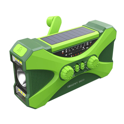 Multifunctional Radio - 10000mAh Power Bank with Solar Charging