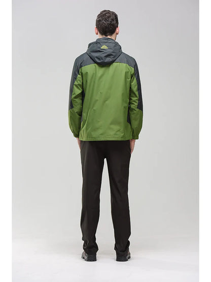 Outdoor Hiking Jacket and Pants Set for Men