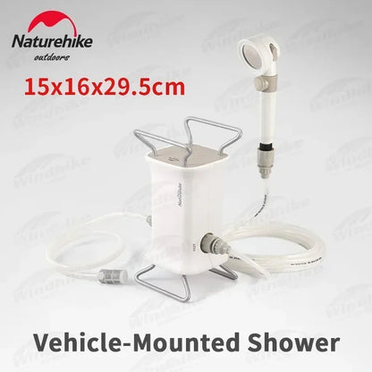 Survival Now™ Outdoor 2-In-1 Vehicle-Mounted Shower