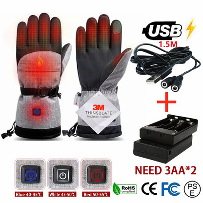 Survival Now™ Cotton USB Heating Gloves