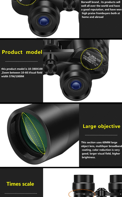 Survival Now™ Long Range Zoom Binoculars