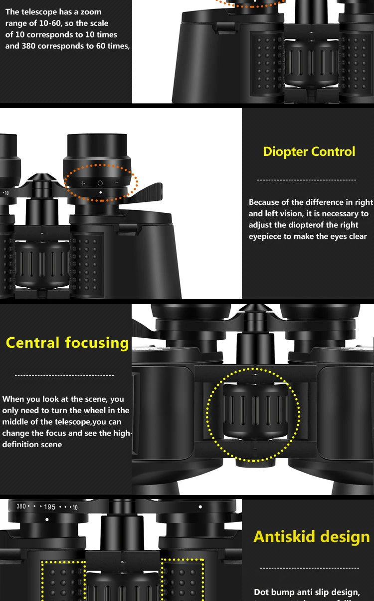Survival Now™ Long Range Zoom Binoculars