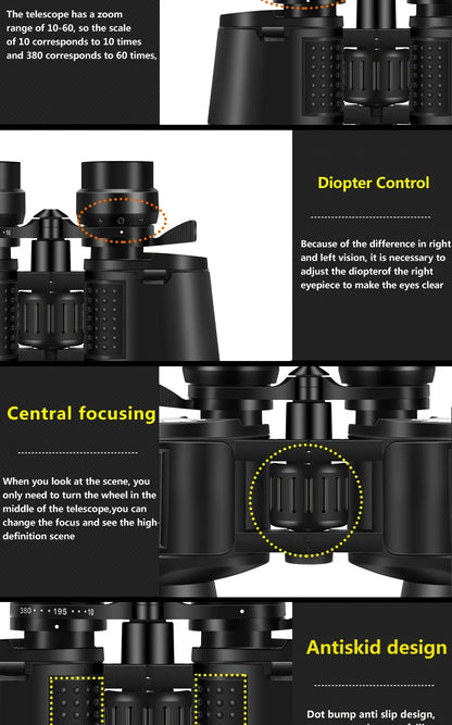 Survival Now™ Long Range Zoom Binoculars