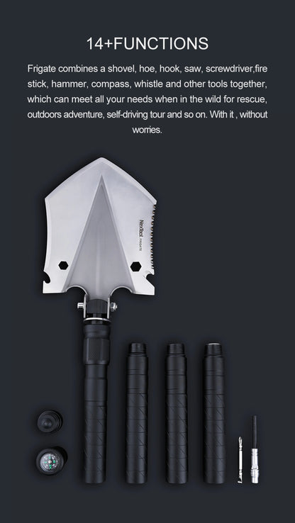 Survival Now™ Folding Multifunction Shovel