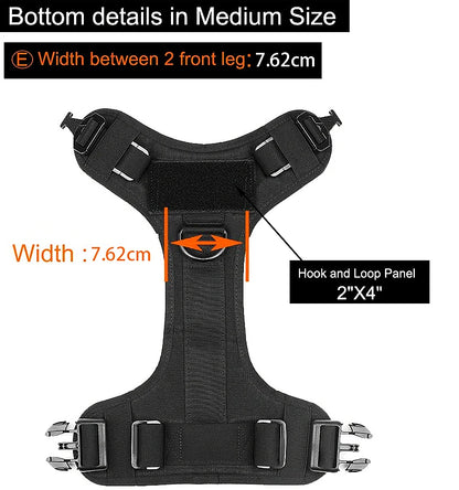 Survival Now™ K9 Tactical Military Vest & Leash Set