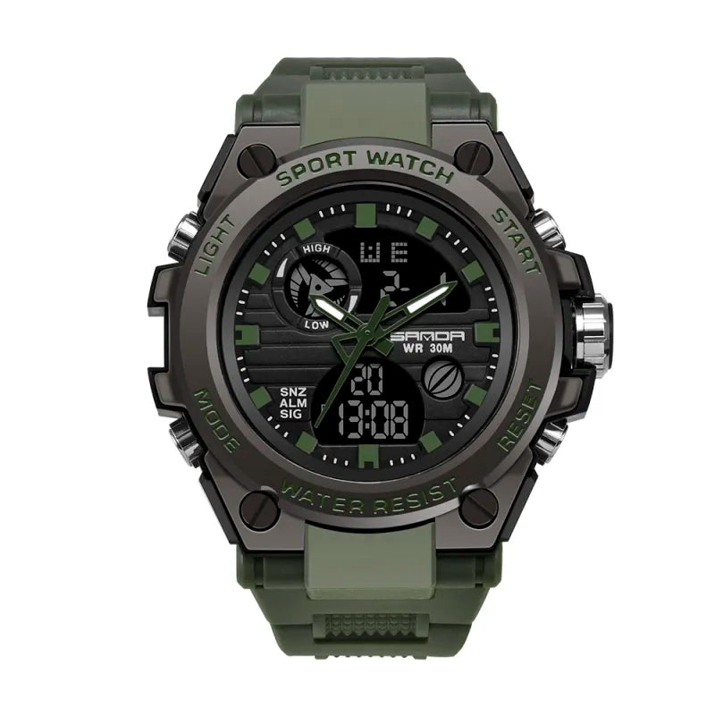 G Style Men Digital Watch – Military-Grade, Shockproof