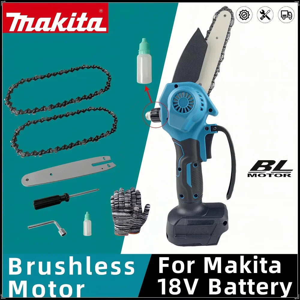 18V 6-Inch Brushless Cordless Electric Chainsaw