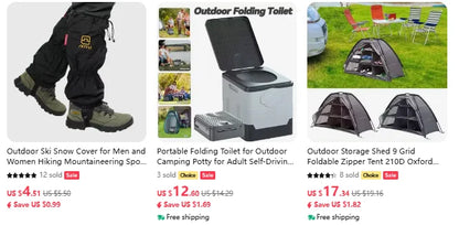 Survival Now™ Outdoor 2-In-1 Vehicle-Mounted Shower