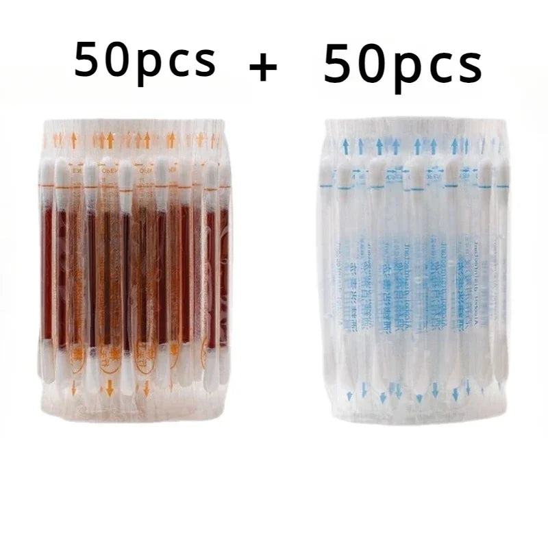 Survival Now™ Disposable Iodophor Alcohol Disinfection Cotton Swabs