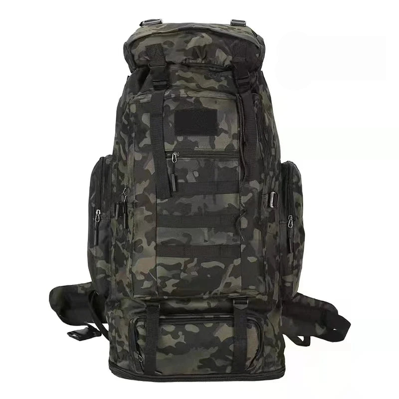 80L/100L Mountaineering Tactical Backpack – Built for Adventure, Designed for Extreme Performance