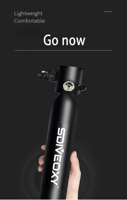 Survival Now™ 0.5L Mini Scuba Tank Dive Equipment – Your Gateway to Underwater Exploration