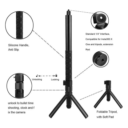 Survival Now™ Accessories Kit for Insta360 X4