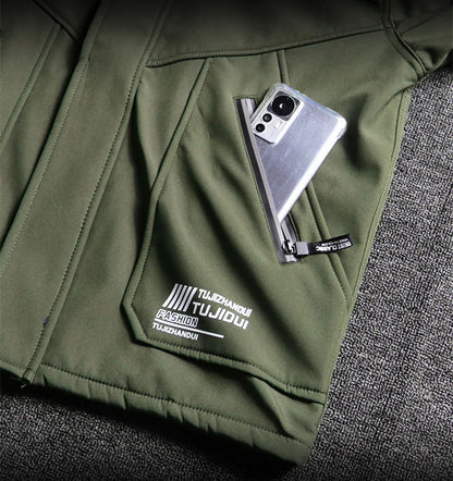Survival Now™ Winter Velvet Thickened Jacket Suit for Men and Women