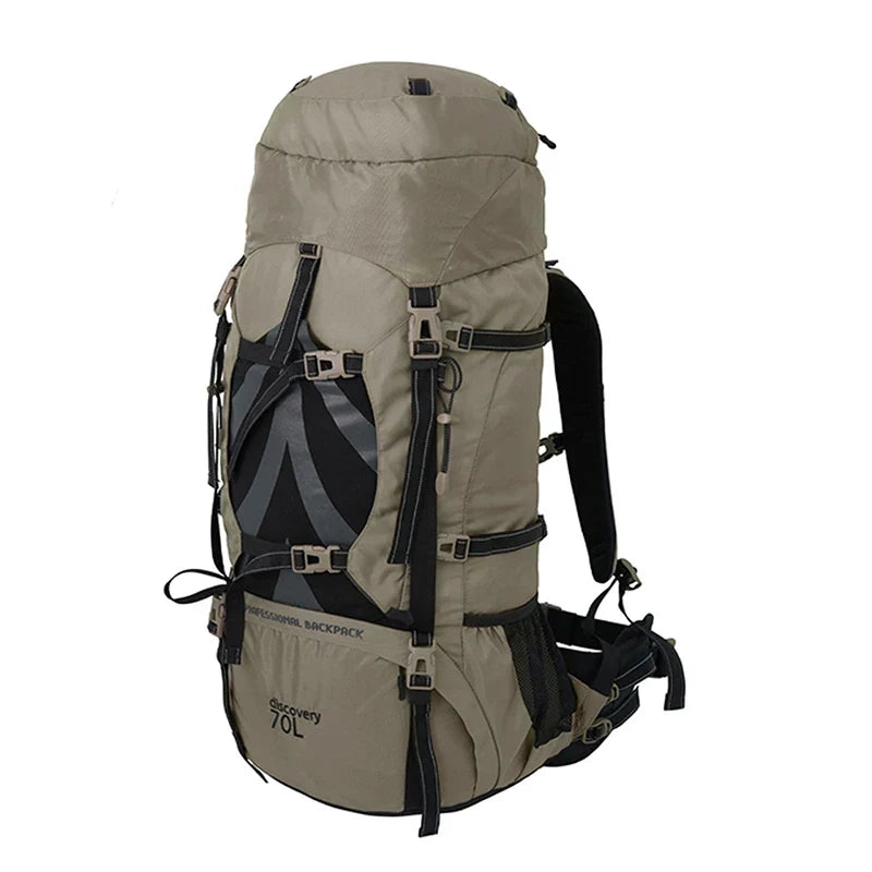 70L Camping Backpack with Rain Cover – Built for Comfort, Capacity & the Outdoors