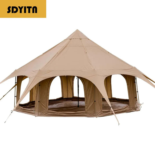 Weatherproof 5M Cotton Canvas Bell Tent