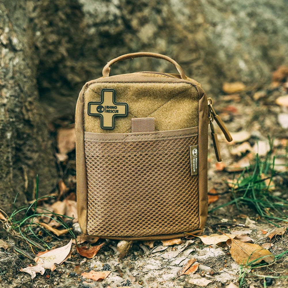 Tactical First Aid Kit IFAK Pouch 004M – Compatible (Khaki)