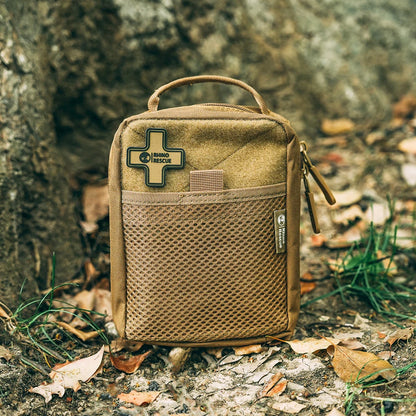 Tactical First Aid Kit IFAK Pouch 004M – Compatible (Khaki)