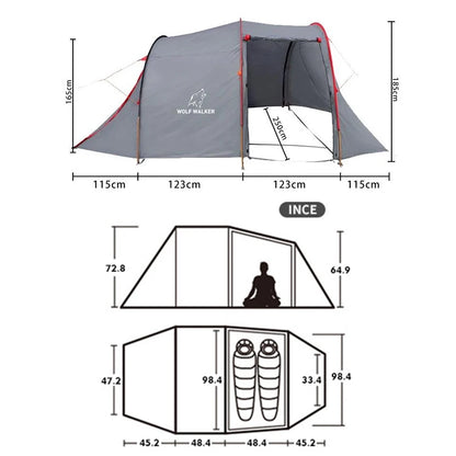 Survival Now™ Motorcycle Tent for Camping
