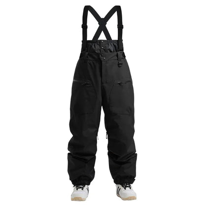Men’s Skiing Pants – Thermal-Insulated, Waterproof & Windproof Snowboard Overalls