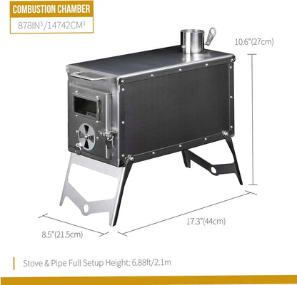 Survival Now™ Portable Tent Stove