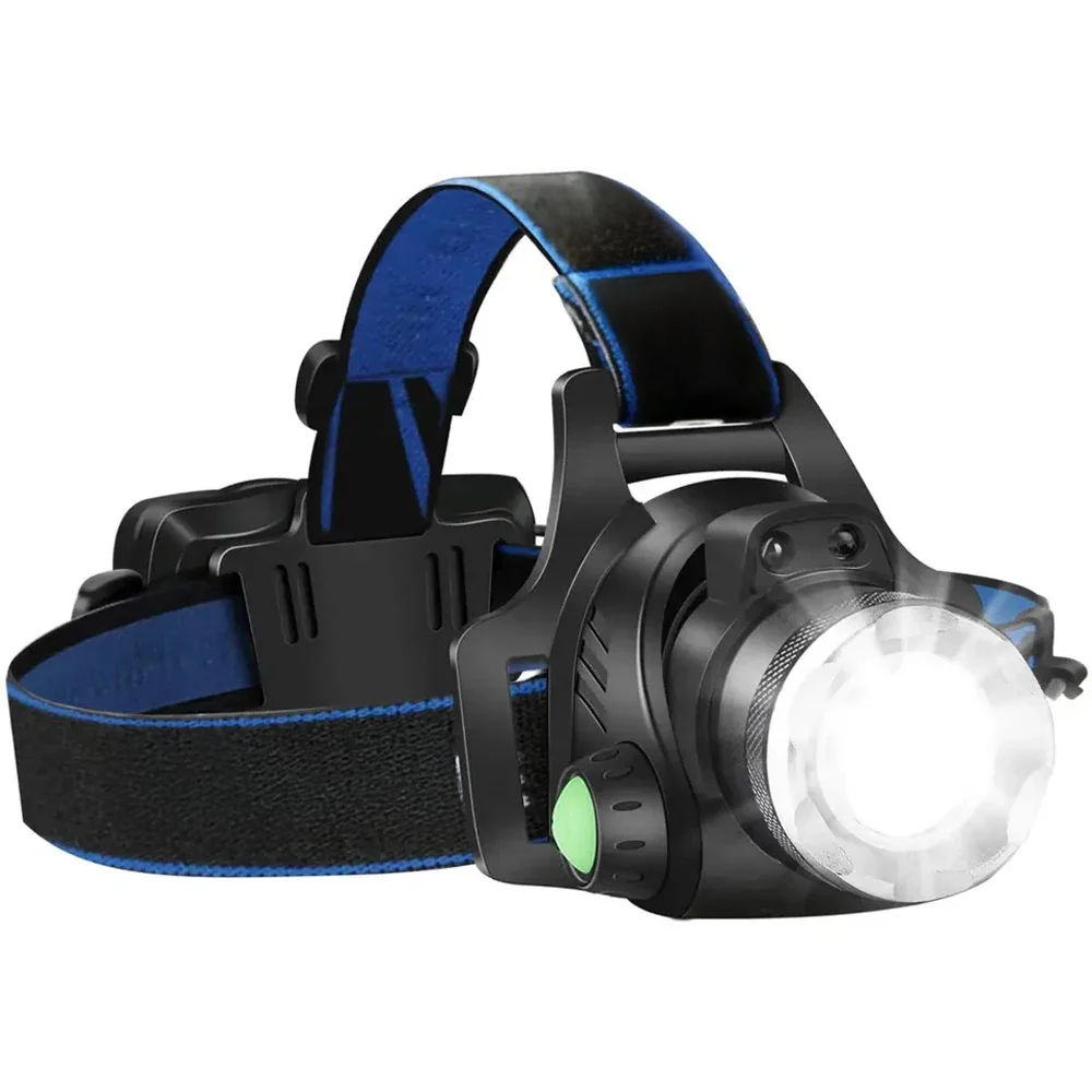USB Rechargeable LED Headlamp, Waterproof