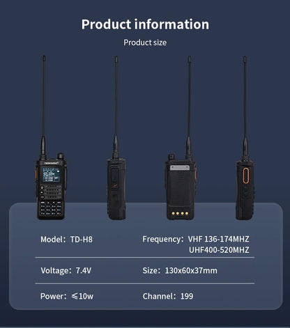 Survival Now™ Long Range Professional Two-Way Radio Set
