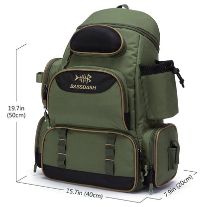 Survival Now™ Fishing Bag Tackle Backpack